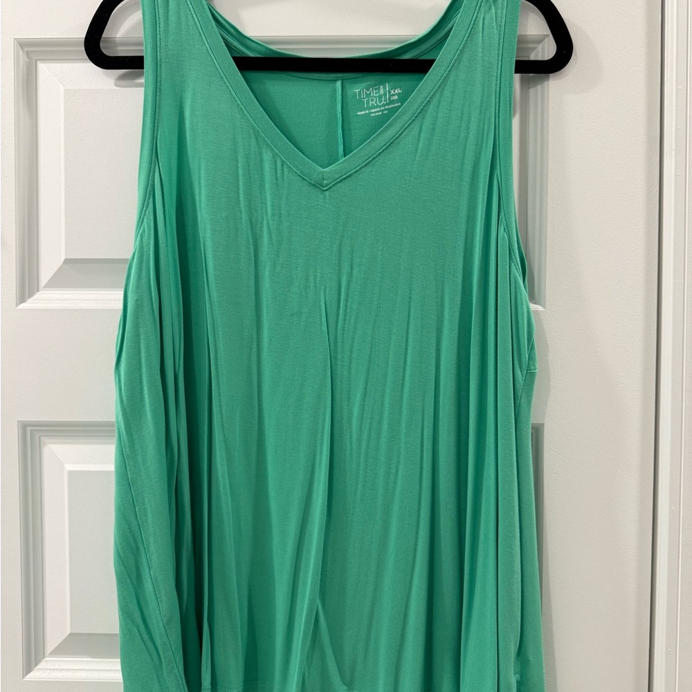 Time and Tru Women's Vibrant Tank Tops set of 3 - Picture 5 of 6